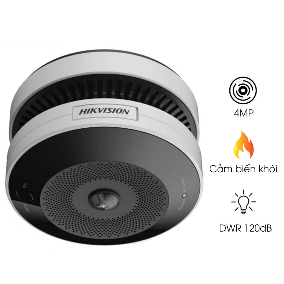 Camera IP báo cháy 4MP HIKFIRE SH490V2